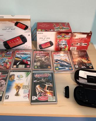 psp street nera console portatile playstation