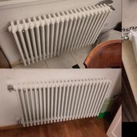 6 termosifoni e 1 scaldasalviette acciaio