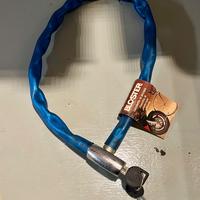 Lucchetto a catena per moto, scooter, bici