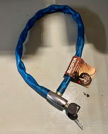 Lucchetto a catena per moto, scooter, bici