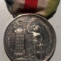 Medaglia commemorativa unità d’ Italia  1909