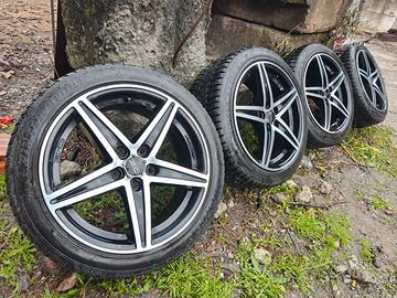 CERCHI IN LEGA OZ 17 CON PNEUMATICI