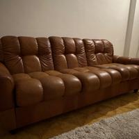 Salotto in vera pelle