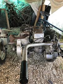 Motocoltivatore con barra falciante usato