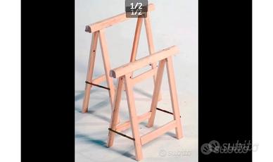 Cavalletti di legno da terra