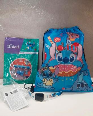 Orologio Stitch con gadget