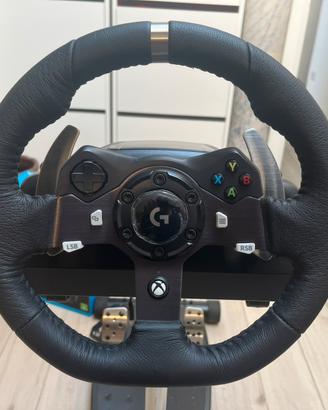 Volante Logitech G920 + Wheel Stand Pro completo