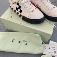 Sneakers low vulcanized canvas OFF WHITE