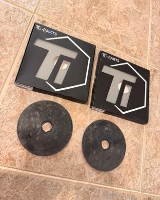Copri dischi carbonio Ti Parts