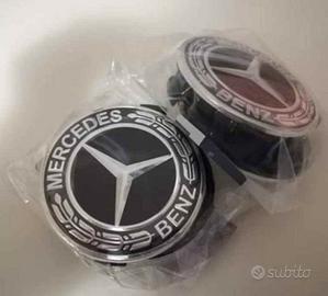Kit 4 Coprimozzi per cerchi in lega Mercedes
