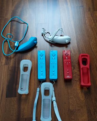 console Wii Blue ,7 giochi ,3 telecomandi 