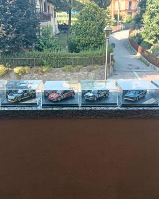LOTTO MODELLINI DÀ RALLY LANCIA PEUGEOT R