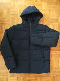 Benetton Giubbotto Piumino con Cappuccio, Uomo, S