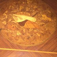 Mobile bar intarsiato primi '900