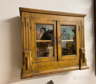 Pensile antico credenza mobile cucina libreria