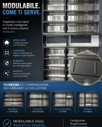 Portaposate modulare BLUM