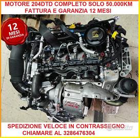 Motore 204dtd compl 50mila km con garanzia 12 mesi