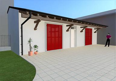 villetta su unico piano di nuova costruzione