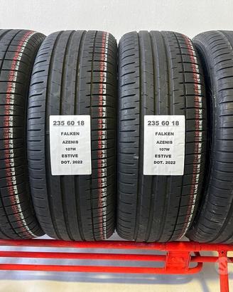 4 gomme 235 60 18 Falken