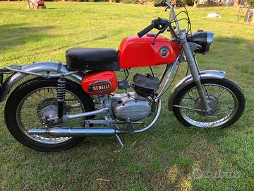 Moto epoca benelli leoncino scrambler