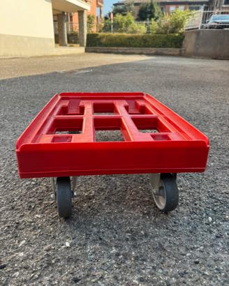 Carrello Trasporto Cassette 60x40 300 kg robusto