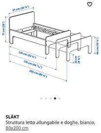 letto Ikea allungabile 