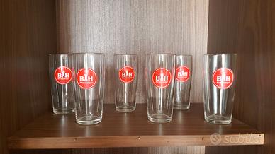 Bicchieri birra Henninger