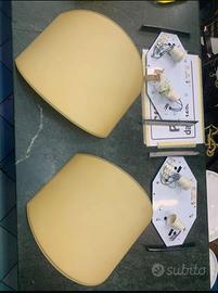 Applique da parete doppia luce – Made in Italy