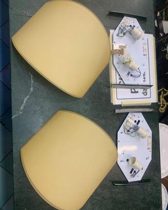 Applique da parete doppia luce – Made in Italy