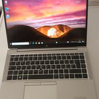 Hp Elitebook 845g7 ryzen 5 pro 16gb ram 256 gb hd