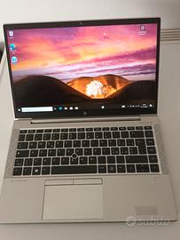 Hp Elitebook 845g7 ryzen 5 pro 16gb ram 256 gb hd