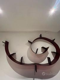 Kartell libreria Bookworm Rosso