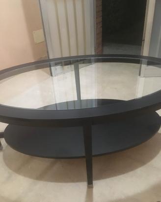 tavolino ovale h. 50 cm