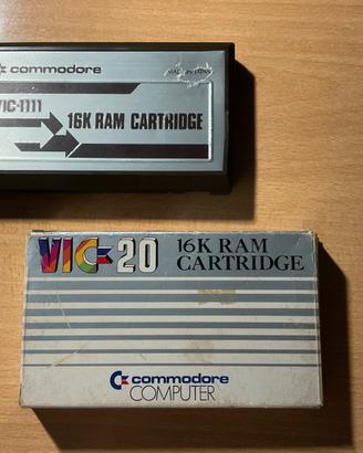 Commodore Vic 20 Cartridge 16 k RAM