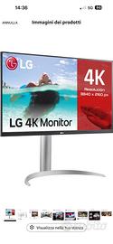Monitor 27 pollici LG 27UP850 UltraHD 4K