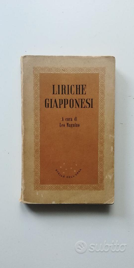 Liriche Giapponesi a cura di Leo Magnino - Libri e Riviste In vendita a Roma