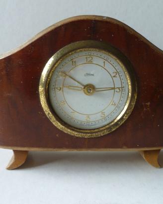 Orologio sveglia da tavolo in legno Kaiser