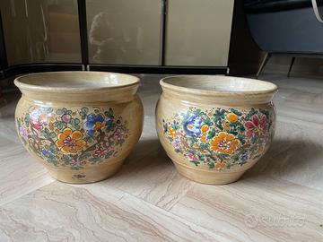 Set Vasi  decoro Gubbio