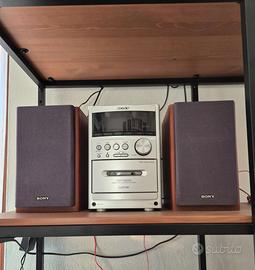 Sistema stereo casse ampli sony HCD NEZ50
