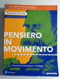 Testo scolastico "Pensiero in movimento" filosofia