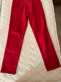 Pantaloni Tommy rossi