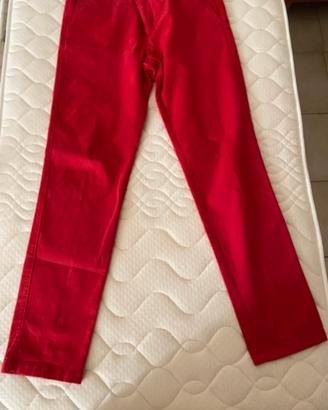 Pantaloni Tommy rossi