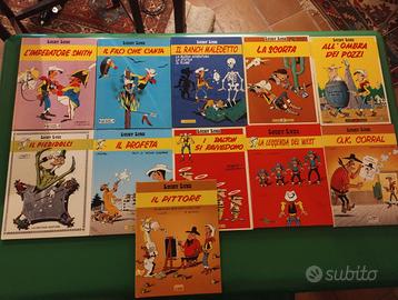Lotto 11 albi Lucky Luke