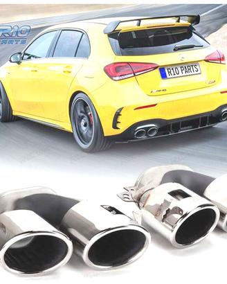 TERMINALI SCARICO MERCEDES CLASSE A W177 CLA W118 