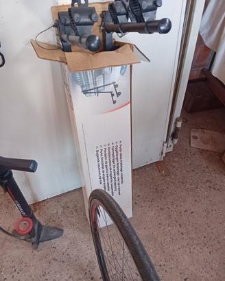 porta bici  per gancio traino
