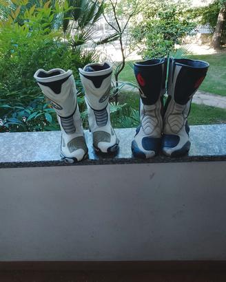 stivali moto uomo e donna 