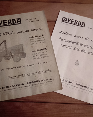 Manuali LAVERDA