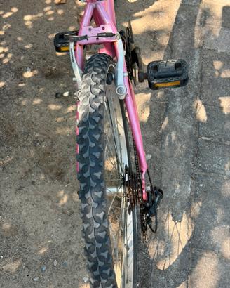 Bicicletta Mountain Bike femminile misura 24
