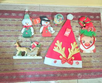 Lotto Oggetti Natalizi vari