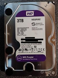 2 HDD Western Digital per videosorveglianza